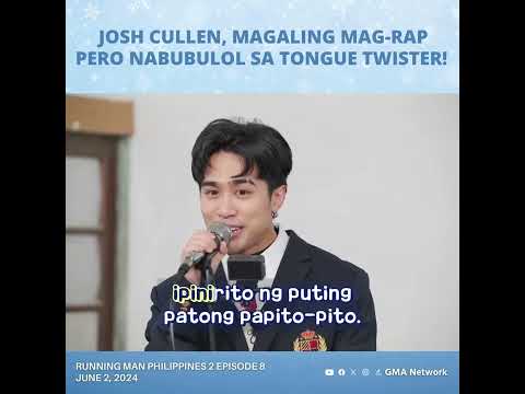 Running Man Philippines 2:Josh Cullen, nabubulol sa Tongue Twister!(Episode 8)