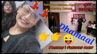 Shantabai, Aankh Maare & Aamdaar Remix Song Dance Performance, Masters 1 Freshers Party,full dhamaal