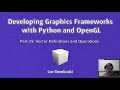 Developing Graphics Frameworks 15 - Vector Definitions and Operations
