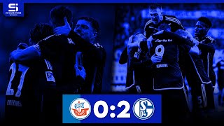 Hansa Rostock - FC Schalke 04 0:2 | Tore & Highlights | Stadion Reaktion