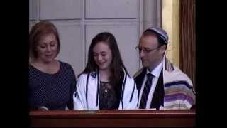 Abbie Levine Bat Mitzvah March, 2013