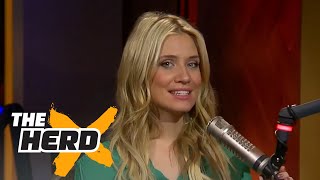 Kristine Leahy and Colin Cowherd discuss Kyle Korver heading to the Cavs | THE HERD