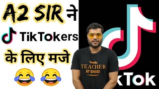 A2 Sir ने Tiktokers के लिए मजे 😂 | Arvind Arora Hits | #shorts