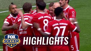 Bayern Munich vs. Hamburg SV | 2017-18 Bundesliga Highlights