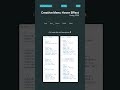 Creative Menu Hover Effect Using CSS! 🚀✨ #shorts #webdevelopment  #coding