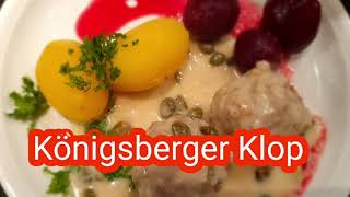 #ฉันอยู่อย่างไรในเยอรมัน อาหารเยอรมัน มันน่ากินและ อร่อยแบบนี้นี่เอง Königsberger Klapse