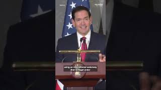 Rubio: “Iran will NEVER have a NUCLEAR WEAPON under Trump,” warns of global shipping threats