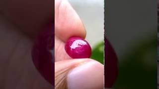 6.38ct Good Quality Natural Cabochon Red Ruby Mozambique