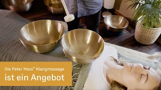 Wirkung von Klangmassage mit Klangschalen \u0026 Gongs | Hess Sound