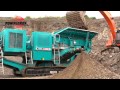 Powerscreen XA400S jaw crusher carboniferous limestone