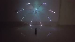 LED Luminous Transparent Umbrella