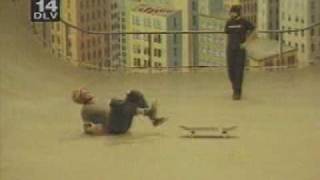 Jackass-Johnny Knoxville Drops In Vert Ramp