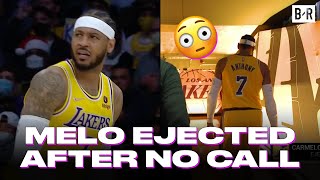 Carmelo Anthony Was HEATED After This Jae Crowder No Call 👀