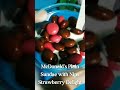 mcdonald s plain sundae with nips strawberry delight mcdonalds icecream chocolate