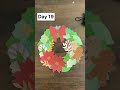 Christmas advent calendar craft making-One craft a day until Christmas Day-link in bio #diychristmas