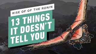 Rise of the Ronin - 13 Things It Doesn't Tell You