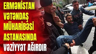 İrəvanla yanaşı digər bölgələrdə də insanlar ayağa qalxdı: dövlət çevrilişinə cəhd olduğu deyilir