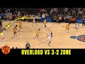 Motion Offense vs 3-2 or 1-2-2 Zone Defenses