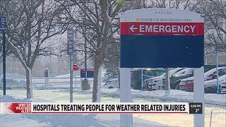 How cold weather can lead to injuries, hospital visits