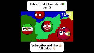 Countryballs - History of Afghanistan 2 #countryballs #polandball #afghanistan  #history  #ww2  #war