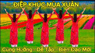 Cùng Hướng - ĐIỆP KHÚC MÙA XUÂN // Biên Đạo : MAI LINH // xem hướng dẫn \u0026 bài mẫu 👇