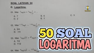 BAHAS 50 SOAL LOGARITMA (1)