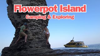 Unforgettable Camping Experience on Flowerpot Island! Hiking, Swimming, Cooking \u0026 Tips for Your Stay