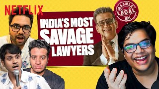 @tanmaybhat & The OG Gang REACT To MAAMLA LEGAL HAI! 😂 | Netflix India