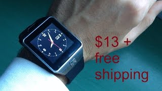 Smart Watch DZ09 review en español | BUYINCOINS