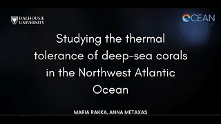 Thermal tolerance of deep-sea corals in the Northwest Atlantic Ocean