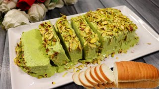 Pista Kulfa Ice Cream Recipe | Malai Kulfi Recipe | Bread Malai Kulfi | Summer Special Dessert