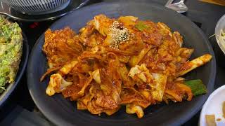 고양 화정역 맛집 불맛나는 쭈꾸미,제육(맵기조절가능) Korean spicy Foods