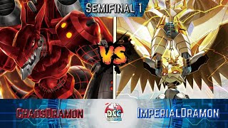 Digimon Rumble BT17 Chaosdramon vs Imperialdramon Top 4