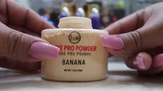 J.Cat Beauty BANANA Powder Demo