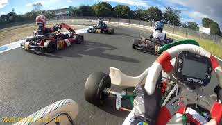 Full Helmet POV of a Practice Session at Carmona Racing Circuit! | Rok Senior