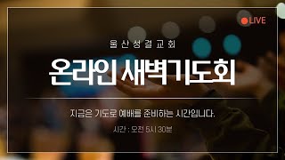 [울산성결교회] 창세기 7장 1~5절 220312 토요일 새벽말씀