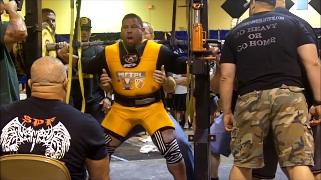 Brian Carroll 1185 World Record Squat Youtube