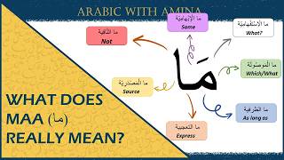 The Different Types & Meanings of Maa ما in Arabic