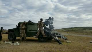 AM General's 105mm Hawkeye: Rapid Fire Demonstration