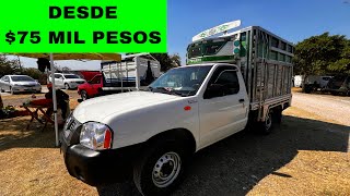 DESDE $75 MIL PESOS Camionetas en venta en México 🇲🇽 Estacas, Ford f150, Saveiro Tianguis de autos