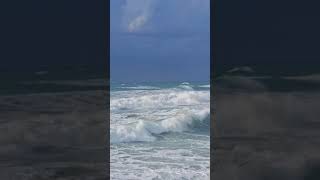 Winter stormy sea in Tel Aviv Port - 16.2.2024 אל הים סוער בנמל תל אביב