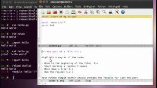 RT 2011 - Screencast 08 - Python part 2 - Running Python Code