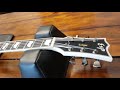 esp standard series eclipse ii les paul guitar mij arctic snow white gotoh hardware up close review