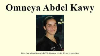 Omneya Abdel Kawy