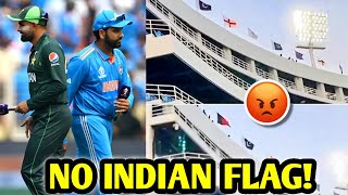 NO INDIAN FLAG at CT 2025 Stadium 🇮🇳❌️ Champions Trophy 2025 India Vs Pakistan Cricket News