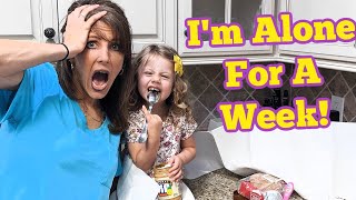 I'm A Single Mom For A Week!