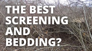 How I Establish The BEST Screening and Bedding Areas