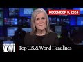 Top U.S. & World Headlines — December 3, 2024