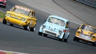 Kampf der Zwerge - Highlights Spa Race Festival 2013 - NSU TT - Fiat Abarth - Mini Cooper