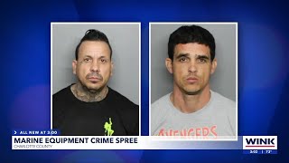 2 accused of multiple thefts while using stolen vehicle in Charlotte County